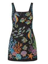 Sea Horse and Fish Mini Dress