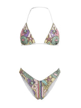 Talia Hand Embroidered Multi Colour Bikini Top