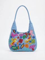 Arizona Shoulder Blue Bag