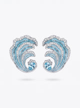 Blue Wave Earrings