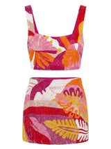 Soleil Multicolor Hand Beaded Co-Ord