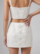 White Starfish Co-ord Skirt