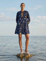 Oceanus x It's 9pm Margot Sealife Dress
