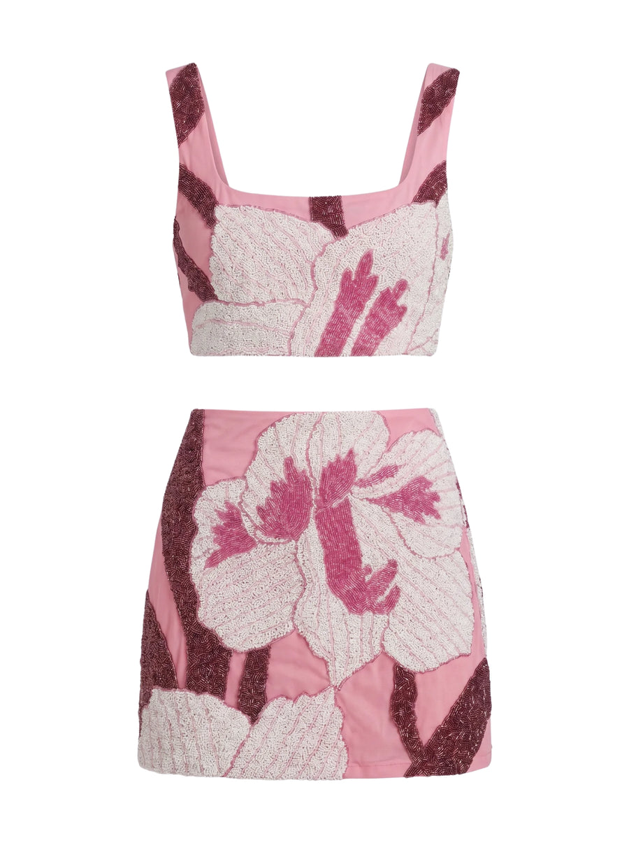 Delilah Beaded Co-ord Skirt Oceanus x By Poppy