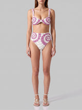Mermaid's Kiss Pink Bikini Top