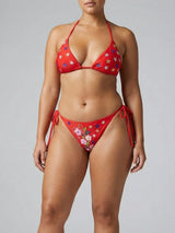 Celeste Jardin Bikini Top Multi Colour
