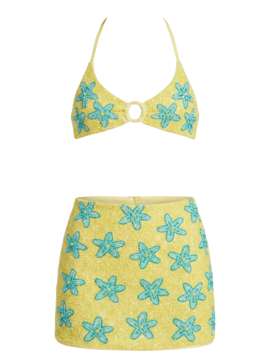 Mia's Marina Mini Skirt Multicolour