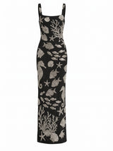 Coraline Multi Colour Long Dress