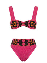 Oceanus x Bárbara Hulanicki Aria Pink Bikini Bottom