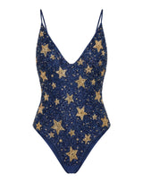 Star Navy Swimsuit