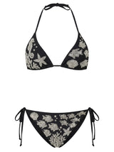 Coraline Black Bikini Top