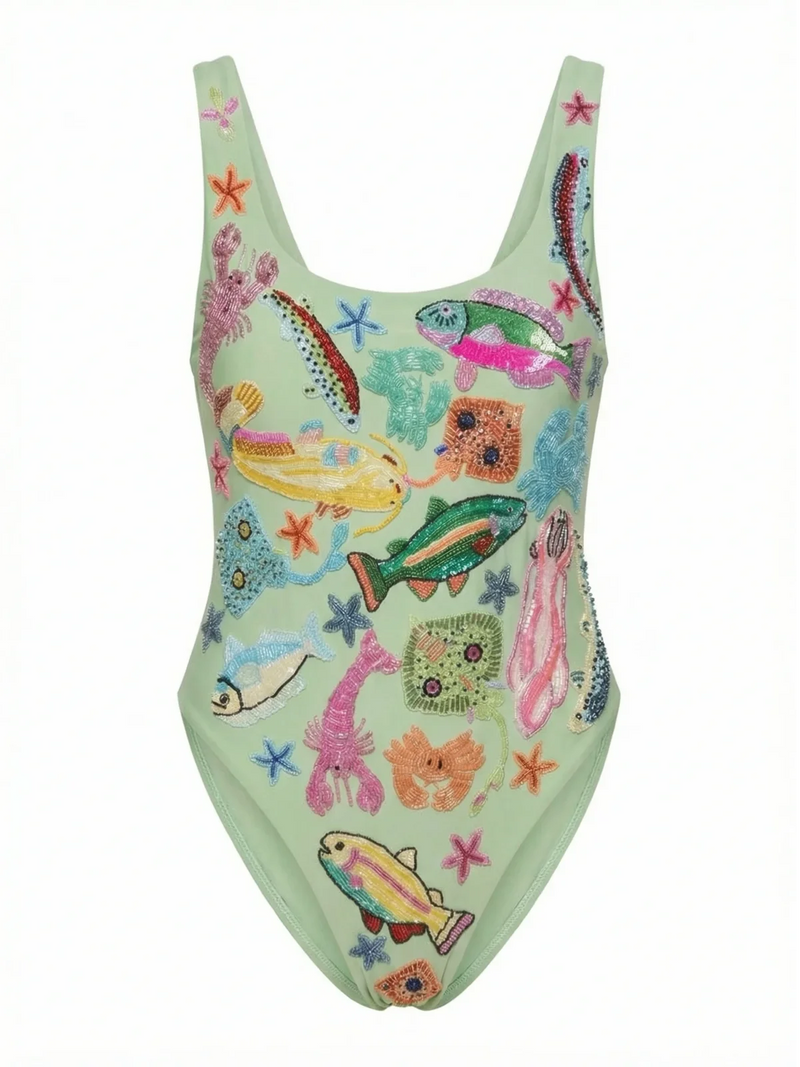 Arizona One Piece Swimsuit Green