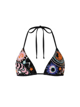 Celestial Star Black Bikini Top