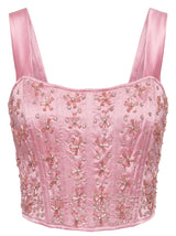 Pink Jewel Bloom Top