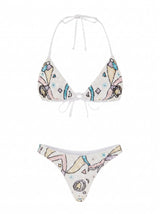 Simmi White Bikini Top