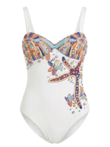 Selene Sea Shell Swimsuit White