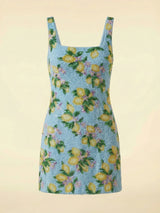 Lemon Blossom Mini Dress