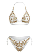 Astra White Bikini Top