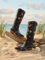 Arizona Embroidered Leather Boots