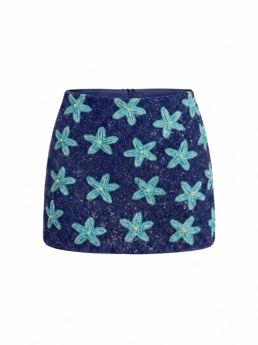 Mia's Marina Mini Skirt Multicolour