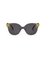 Oceanus x SOJOS Glowheart Sunglasses Black - Oceanus Swimwear