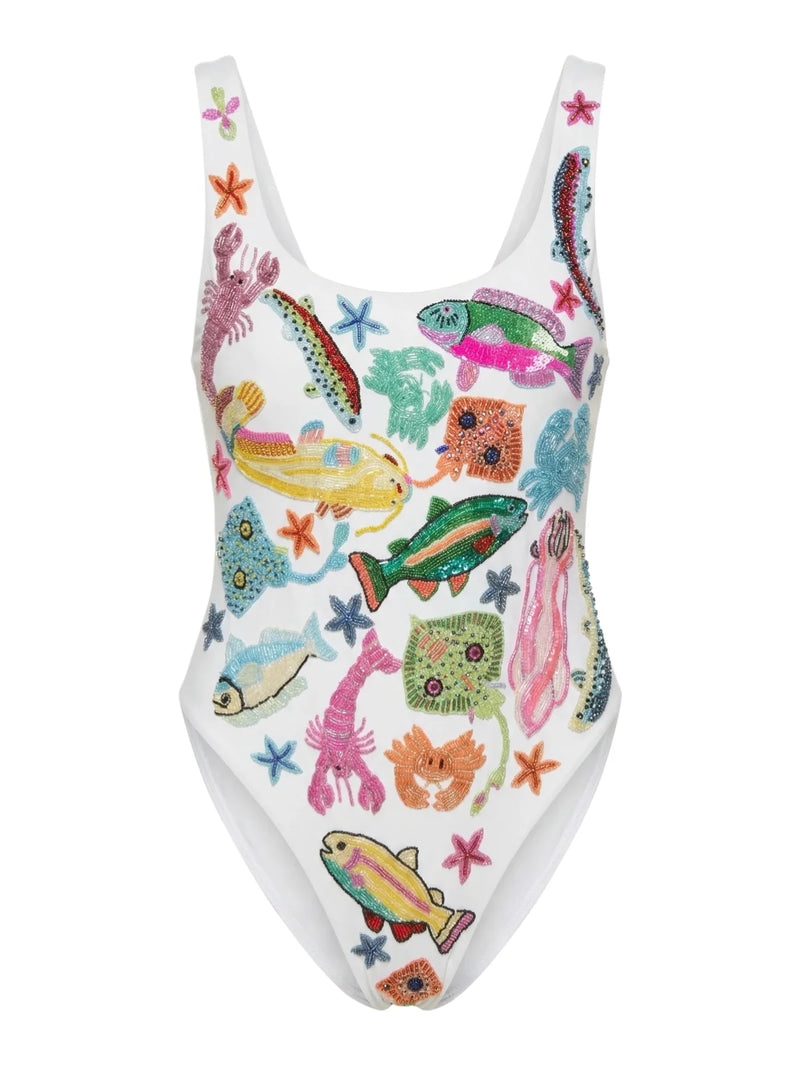 Arizona One Piece Swimsuit White in Stock