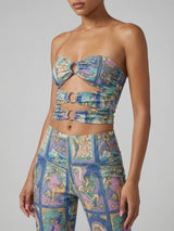 Eden Cut-out Flared Jumpsuit