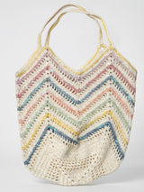 Seaside Pastel Crochet Bag