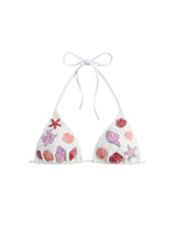 Shell Beaded Bikini Top in Stock