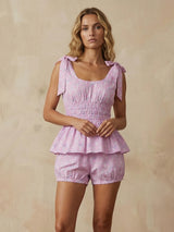 Oceanus x It's 9pm Belle Pink Shell Set