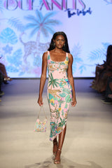 Tropica Pink Maxi Dress