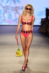 Oceanus x Bárbara Hulanicki Aria Pink Bikini Bottom