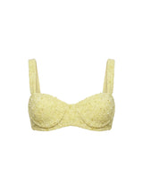 Heidi Hand Beaded Bikini Top Multi Colour