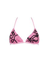 Oceanus x Bárbara Hulanicki Serpentina Pink Bikini Bottom