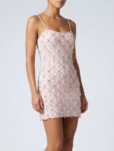 Arabella Hand Beaded Crystal Dress Multi Colour