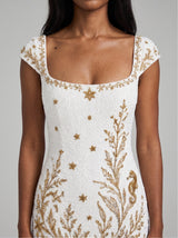 Coastal White Mini Dress