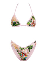Charli Embellished Premium Tropical Bikini Top
