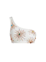 Callie Co-ord Top White