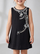 Selene Sleeveless Kids Dress