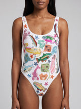 Arizona One Piece Swimsuit White