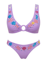 Oceanus Pearl Tide Multi-color Bikini Bottom
