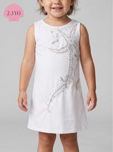 Selene Sleeveless Multi Color Kids Dress