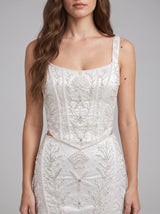 White Starfish Co-ord Top