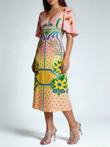 Camile V Shaped Dress