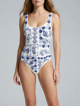 Marie Sea Fully Beaded Swimsuit