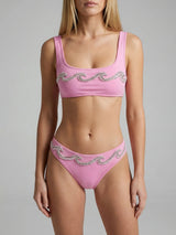 Wave Bikini Top Multi Color