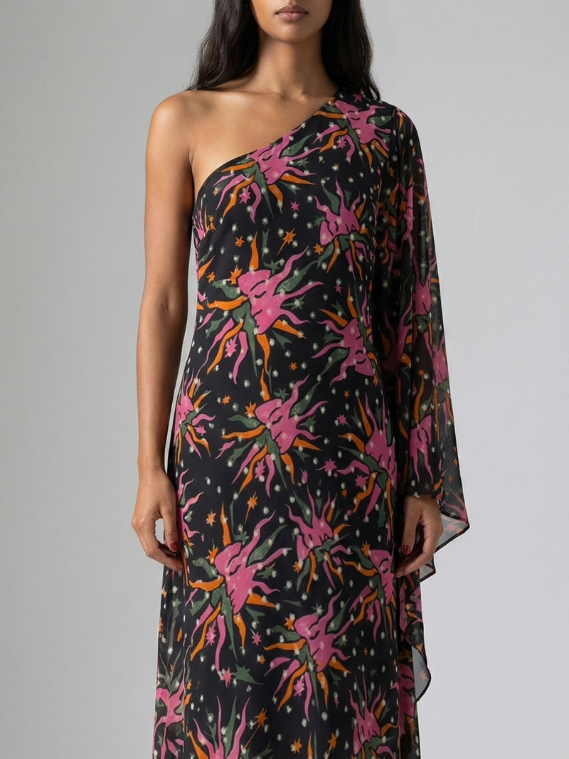 Alena One Shoulder Party Dress