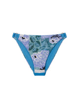 Leila Beaded Blue Bikini Bottom
