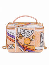 Palm Beach Orange Vanity Bag