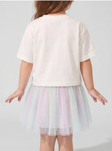 Beach Vibe Kids White T-shirt
